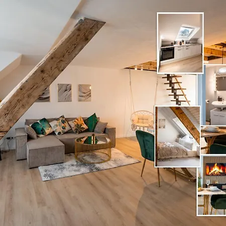 Helle City-maisonette Mit Balkon L Wifi דירה *