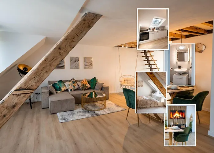Helle City-maisonette Mit Balkon L Wifi Апартаменты *
