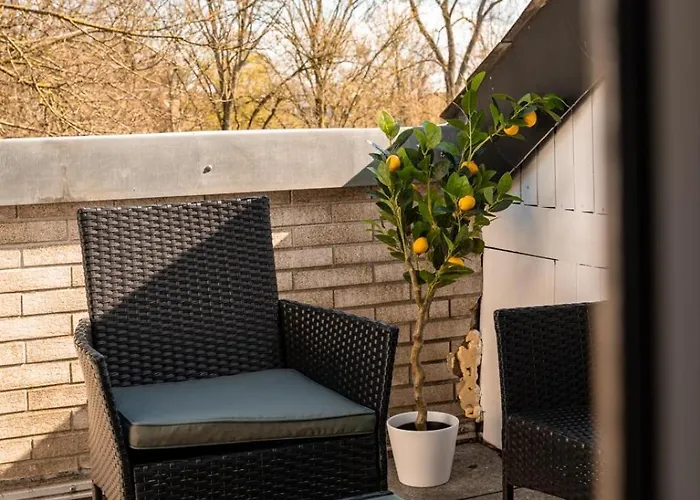 Helle City-maisonette Mit Balkon L Wifi דירה *